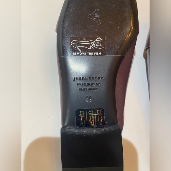 Jenni Kayne Womens Mia Mules in Bordeaux Brown US 8 (Sz 38) without box - Picture 9 of 11